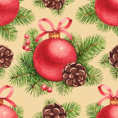 Watercolor christmas pattern N13