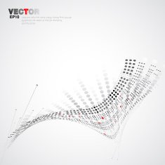 abstract vector technical background