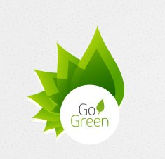 Vector Green Ecology Background N2