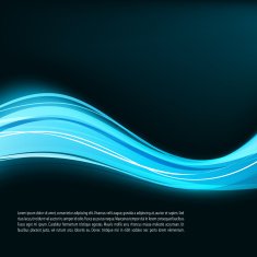 Abstract blue waved background N2