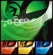 zeros and ones background N2