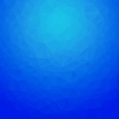 Polygon abstract background blue