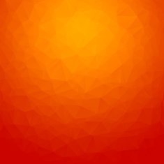 Polygon abstract background orange