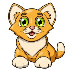 Smiling little kitten 2 N2