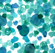 Seamless watercolor background pattern with water droplets N2