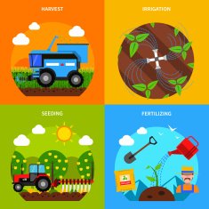 Agriculture Concept Set N2