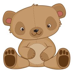 Classic brown teddy bear N2