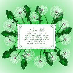 Floral design Dandelion N4