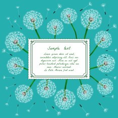 Floral design Dandelion N6