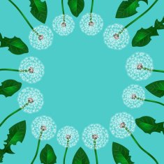 Floral design Dandelion N7