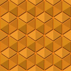 Abstract checkered pattern - seamless background orange texture