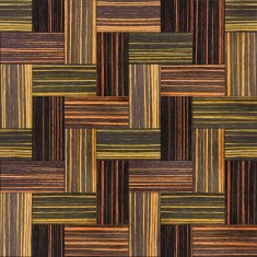 Wooden rectangular parquet stacked for seamless background - Ebony wood