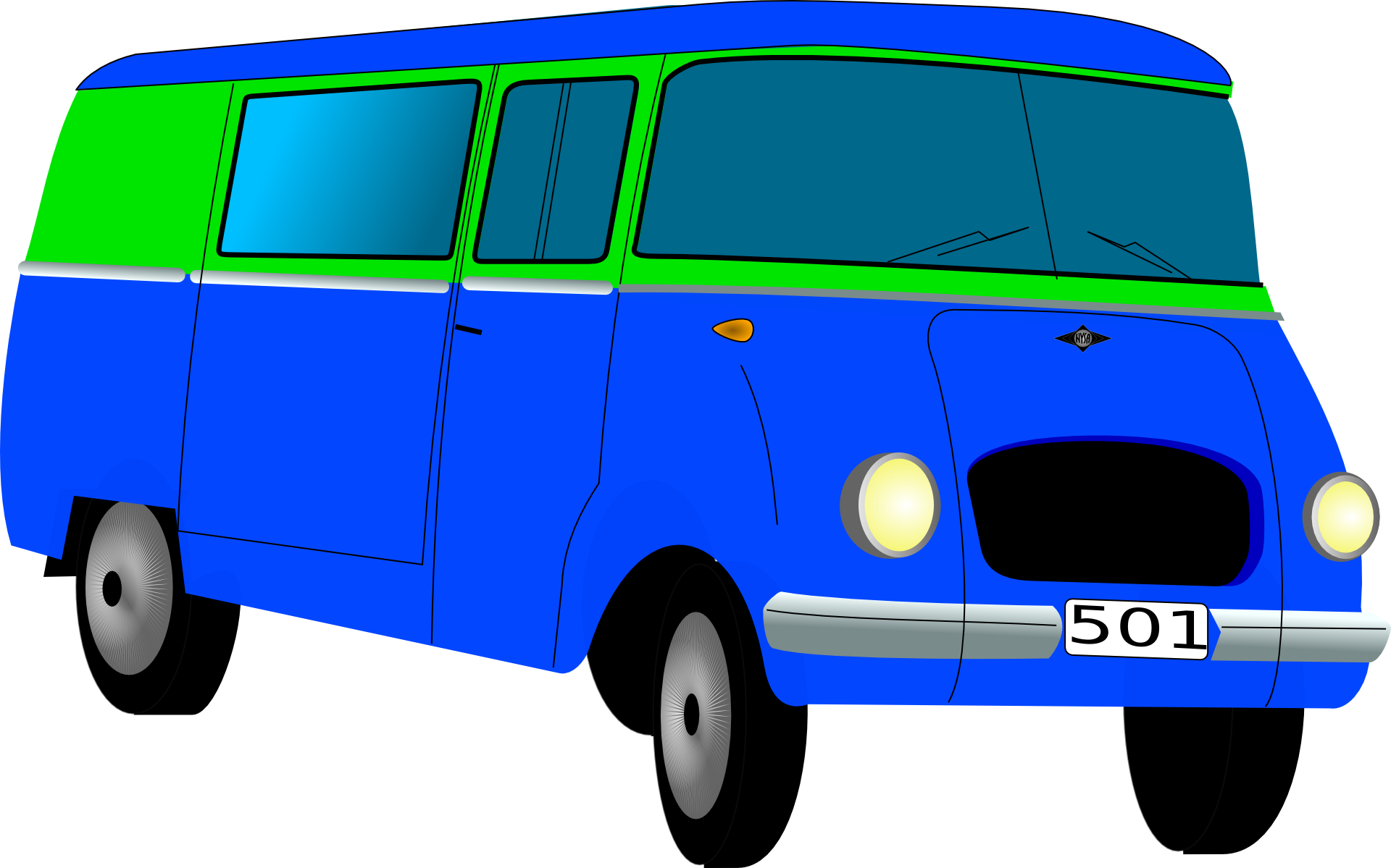 Blue bus drawing for travel free image download