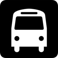 bus transportation information drawing