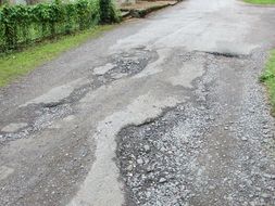 road damage