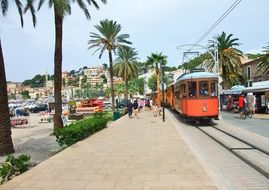 road traffic in Mallorca