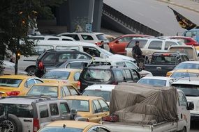 traffic jam Iraq