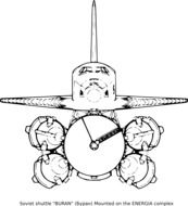 schematic image of a spacecraft