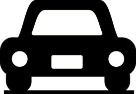 car pictogram symbol