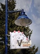 street lamp in the village of Whistler