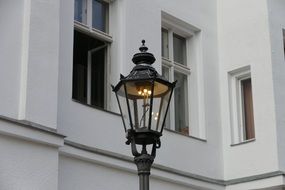 Gas street lantern in Berlin
