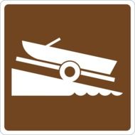 picture of floating boat sign