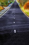 highway or asphalt road