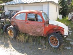 old vw car