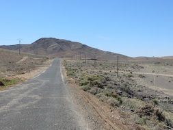 road on Fuerteventura