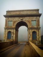 arch on dam wall in south africa