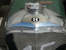 Bugatti is a french antique car
