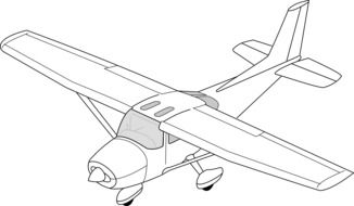 airplane ,propeller drawing