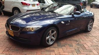 expensive luxury automobile