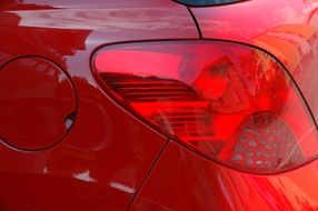 car tail light