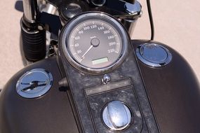 speedo tank ad harley