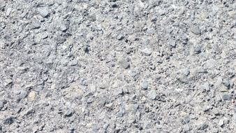 asphalt on the road close-up