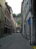 narrow street in Belgium