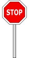 painted stop sign on the street