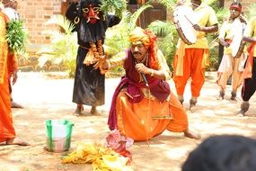 street magic, india