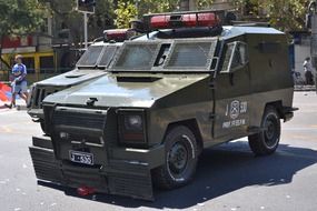 police cars in latin america