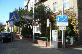 traffic signs in Luneburg