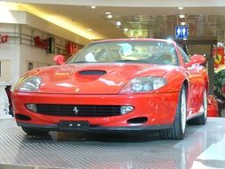 ferrari racing car