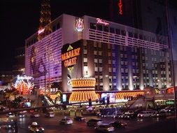 street of night las vegas