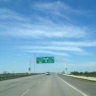 stretch of highway in Canada