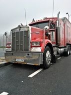 Coca Cola truck on the road