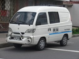 white camp truck