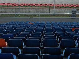 empty seats at the stadium