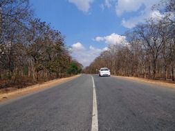 empty highway in india