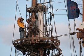 tourists ship