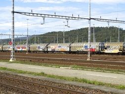 wagons for transportation goods